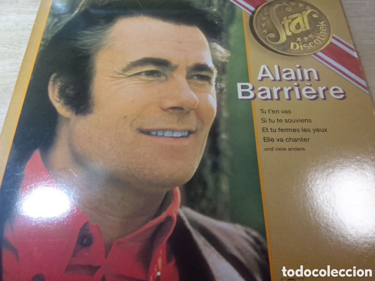 Discos de vinilo: ALAIN BARRIERE STAR DISCOTHEK - Foto 1