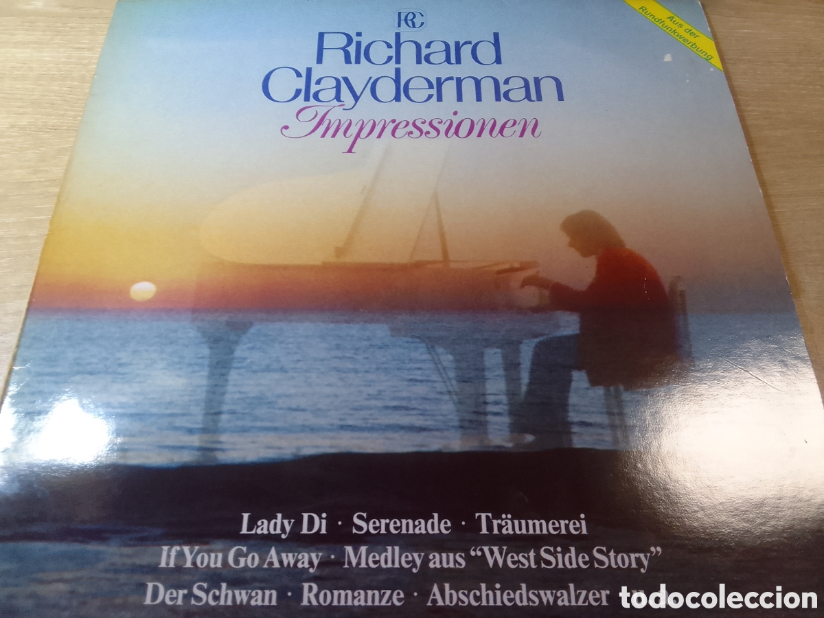 Discos de vinilo: RICHARD CLAYDERMAN IMPRESSIONEN - Foto 1