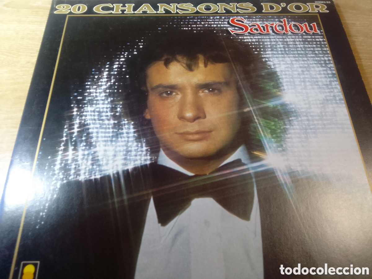 Discos de vinilo: SARDOU 20 CHANSONS D OR DOBLE LP - Foto 1