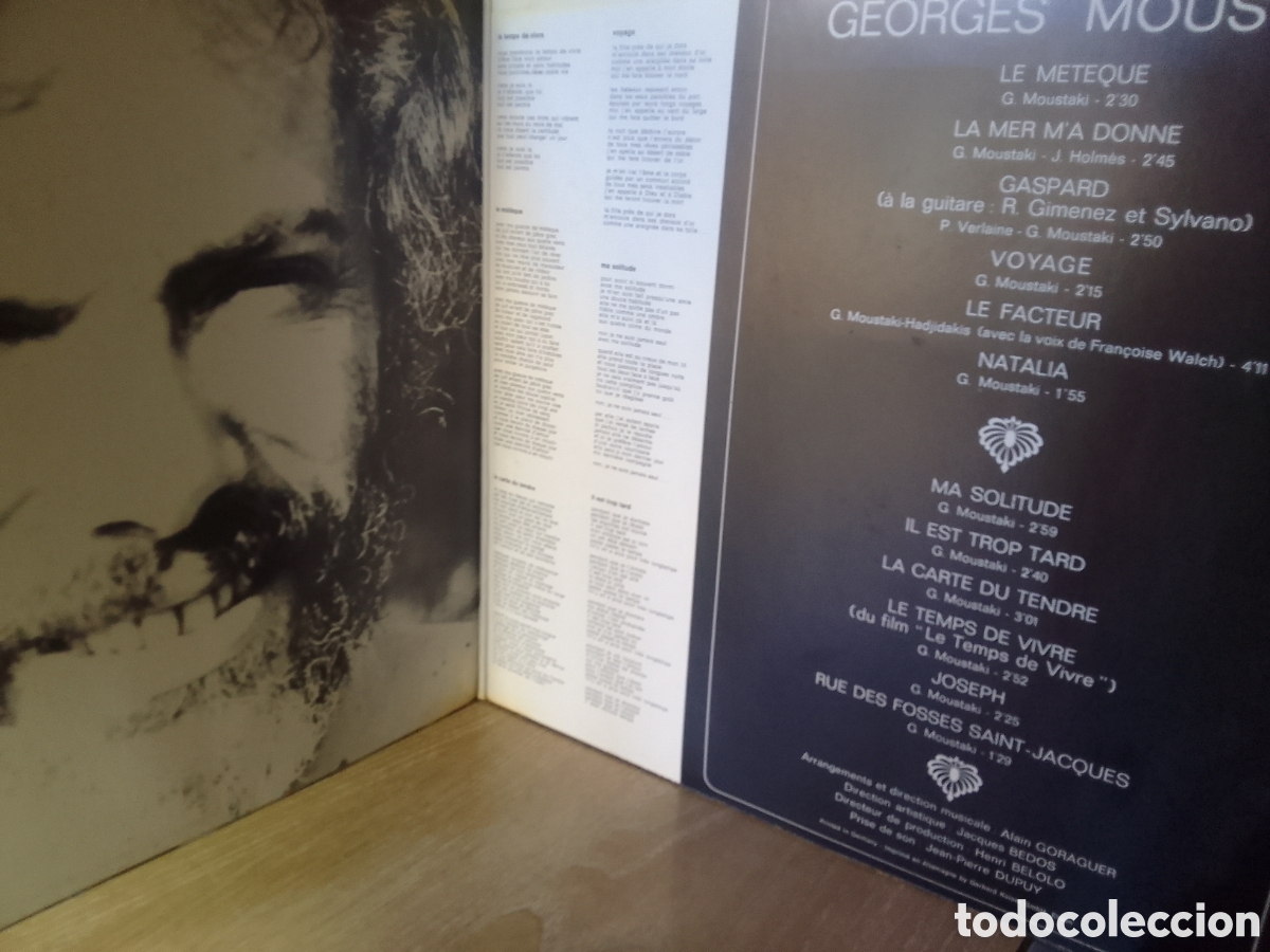 Discos de vinilo: GEORGES MOUSTAKI ...... - Foto 3