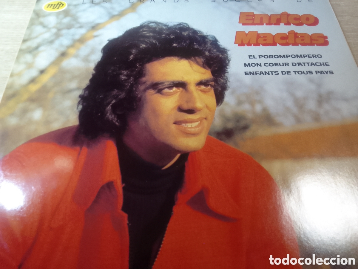 Discos de vinilo: ENRICO MACIAS LES GRANDS SUCCES DE - Foto 1