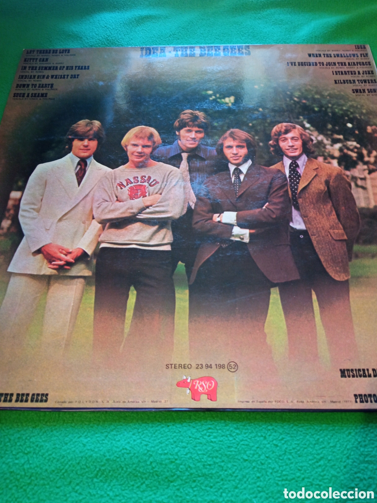 Discos de vinilo: Bee Gees - Idea Vinilo Lp - Foto 2