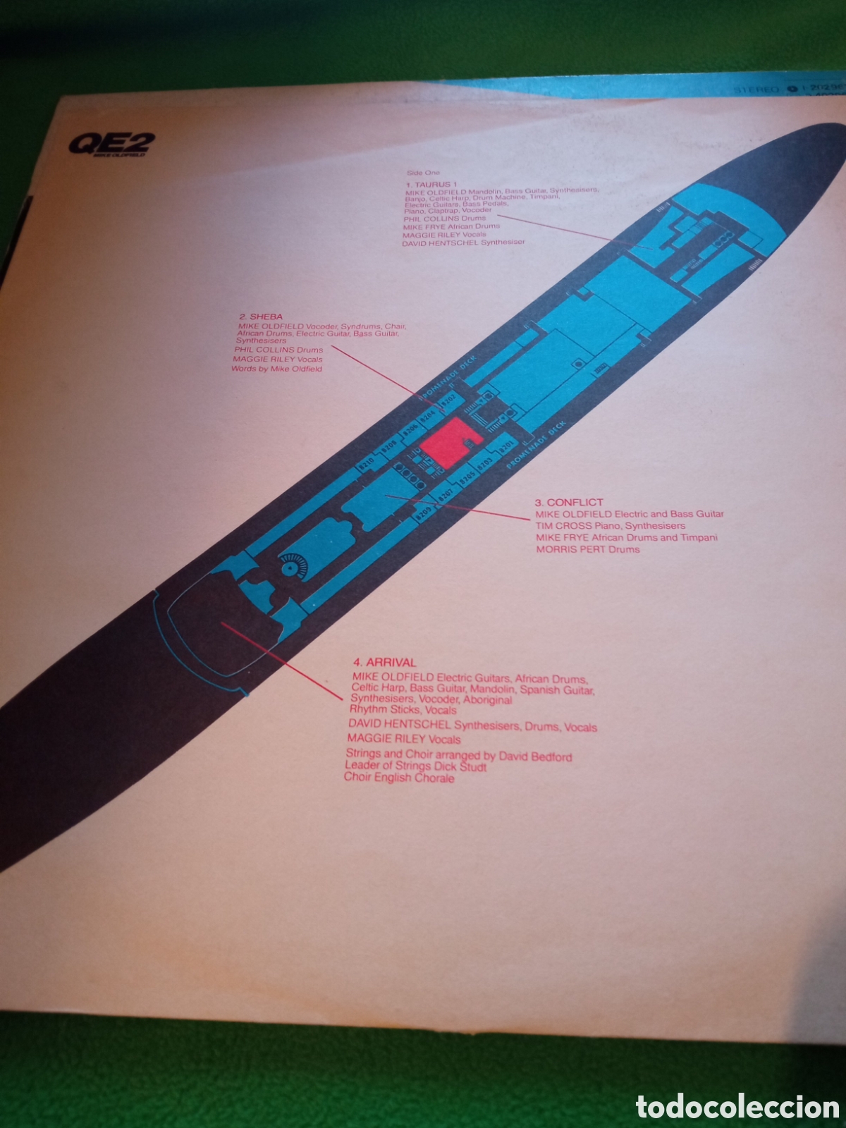 Discos de vinilo: Mike Oldfield - QE2 Vinilo Lp - Foto 2