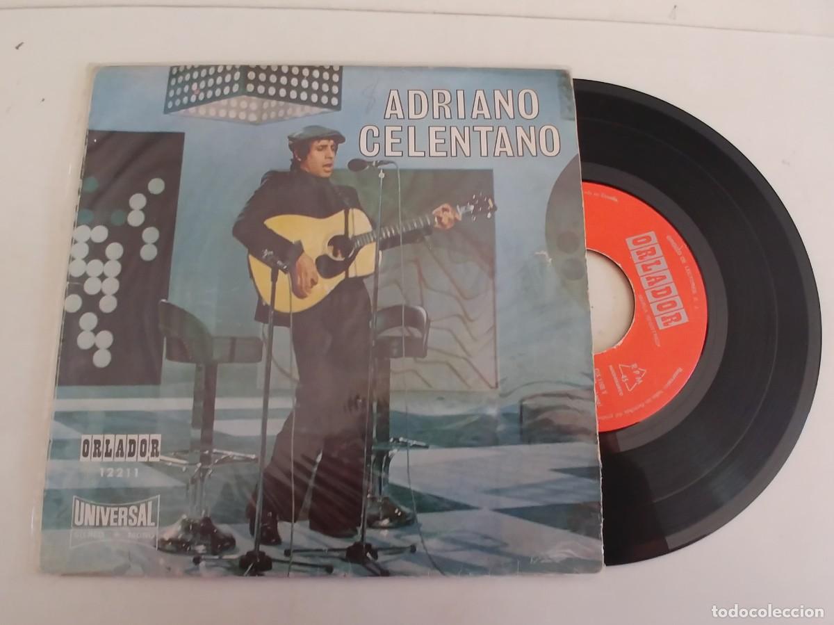 Discos de vinilo: ADRIANO CELENTANO-EP PREGHERO +3 - Foto 1