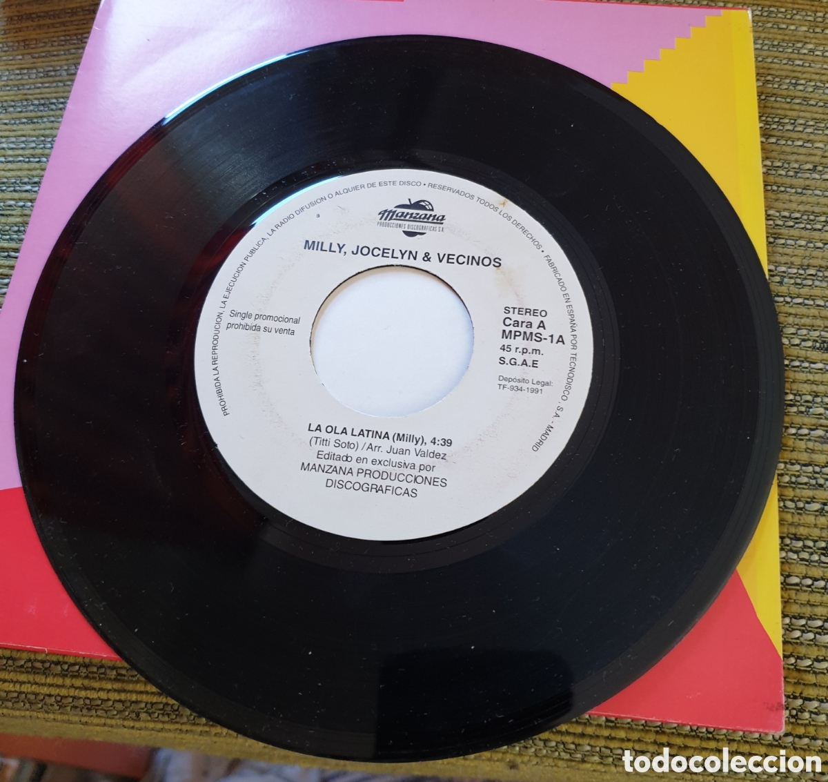 Discos de vinilo: Milly, Jocelyn & vecinos - la ola latina - Foto 1