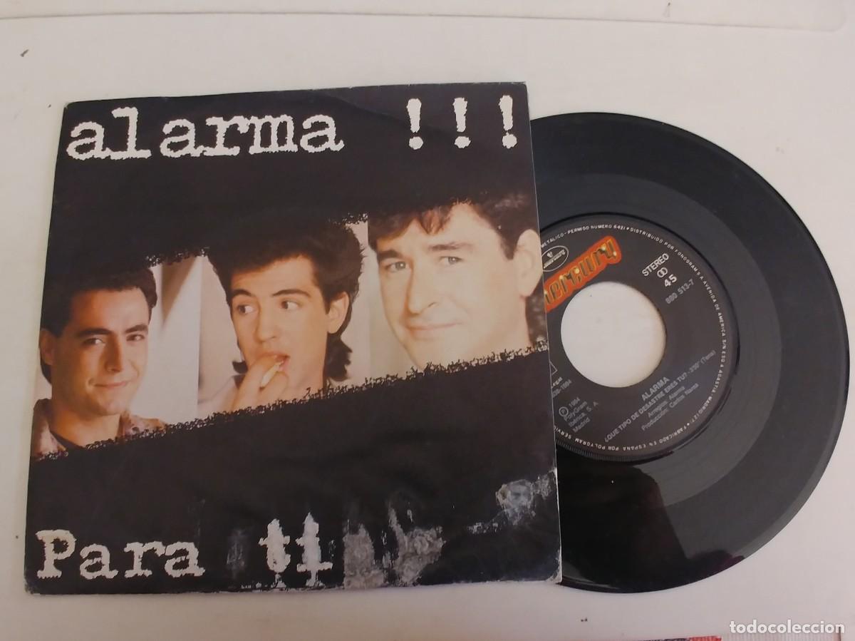 Discos de vinilo: ALARMA-SINGLE PARA TI-PORTADA REGULAR - Foto 1
