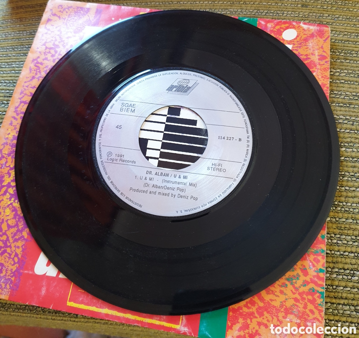 Discos de vinilo: Dr. Alban - u & mi - Foto 2
