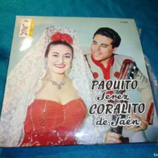 Discos de vinilo: PAQUITO JEREZ Y CORALITO DE JAEN. EL CARIÑO DE LOS HIJOS + 3. EP. ARLEQUIN, 1969. IMPECABLE(#). Lote 390713459