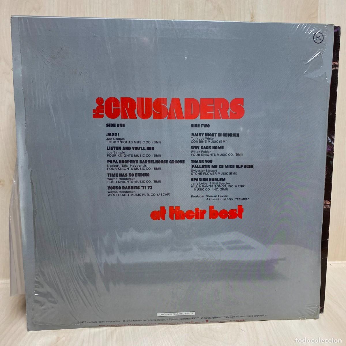 Discos de vinilo: The Crusaders - At Their Best (LP) - Foto 2