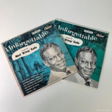 Discos de vinilo: NAT KING COLE – UNFORGETTABLE, 2 X EPS, GERMANY 1952 CAPITOL