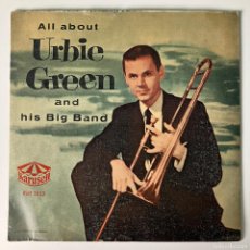 Discos de vinilo: URBIE GREEN AND HIS BIG BAND ‎– ALL ABOUT URBIE GREEN AND HIS BIG BAND, SWEDEN KARUSELL