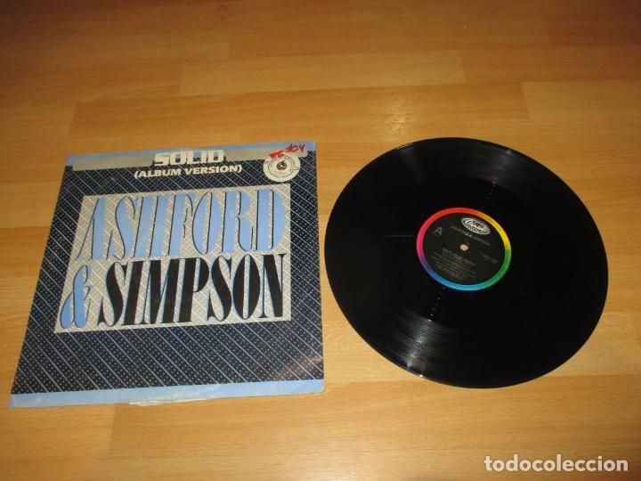 Discos de vinilo: ASHFORD & SIMPSON - SOLID ALBUN VERSION - MAXI - UK - CAPITOL RECORDS - LV - - Foto 1