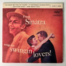 Discos de vinilo: FRANK SINATRA – SONGS FOR SWINGIN' LOVERS (PART 1), FRANCE 1956 CAPITOL