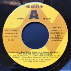 Discos de vinilo: MAZINGER Z - SUPER IRON MAN-ROBOT DE LAS ESTRELLAS - SINGLE 1978 - NEVADA. Lote 390743359