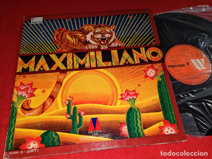 Discos de vinilo: MAXIMILIANO LP 1972 Microfon ARGENTINA GATEFOLD - Foto 1