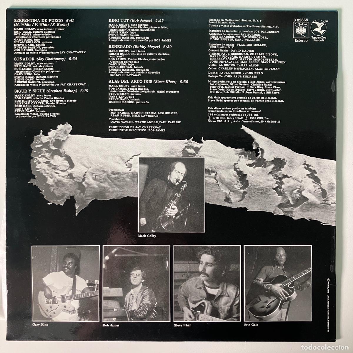Discos de vinilo: Mark Colby &lrm;&ndash; Serpentine Fire, Spain 1978 CBS - Foto 2