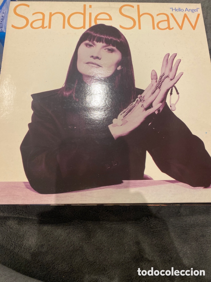 Discos de vinilo: SANDIE SHAW - HELLO ANGEL LP 1988 - Foto 1
