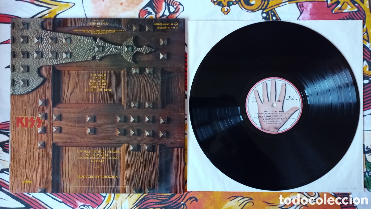 Discos de vinilo: Disco Vinilo Kiss The Elder - Foto 3