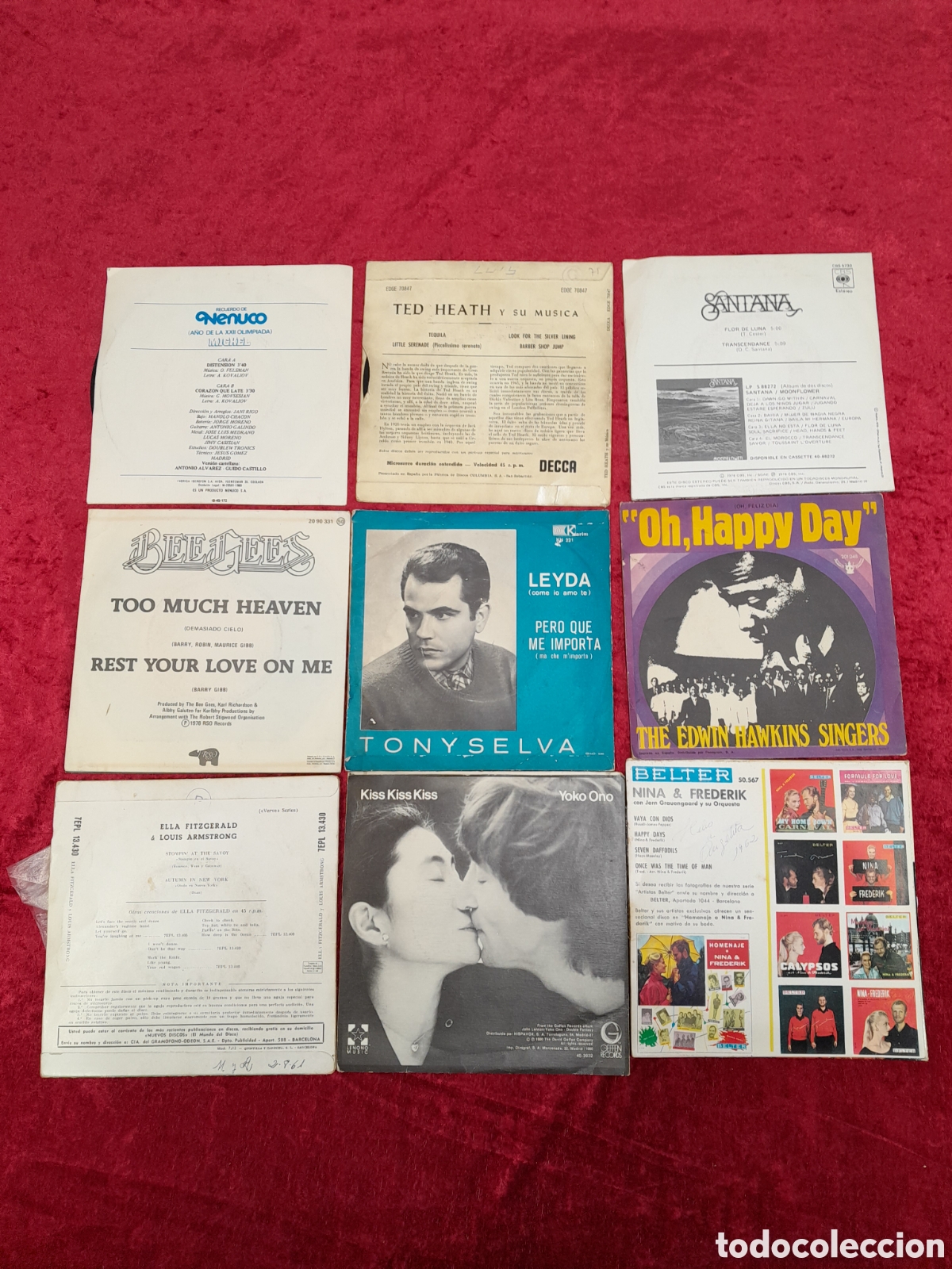 Discos de vinilo: D-389. DISCO VINILO SIGLE. COLECCI&Oacute;N DE SINGLES. - Foto 2