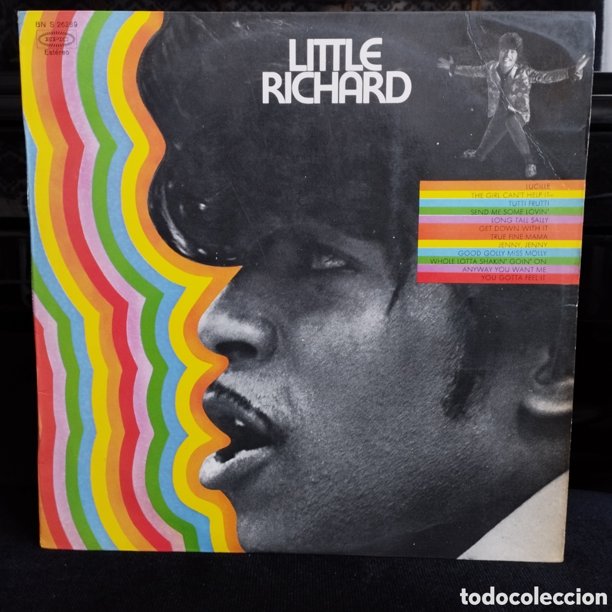Discos de vinilo: Little Richard - Grandes &Eacute;xitos LP 1971 - Foto 1