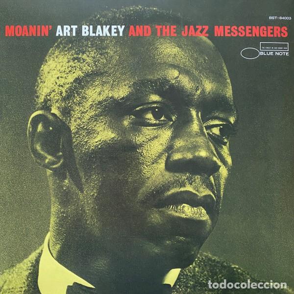 Discos de vinilo: LP ART BLAKEY AND THE JAZZ MESSENGERS MOANIN' JAZZ VINILO BLUE NOTE