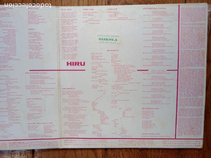 Discos de vinilo: Mikel Laboa - Bat -Hiru - Foto 3