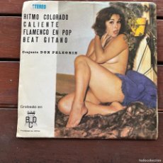 Discos de vinilo: CONJUNTO DON PELEGRÍN - RITMO COLORADO +3 . EP . 1976 BCD . PROMOCIONAL. Lote 390956519