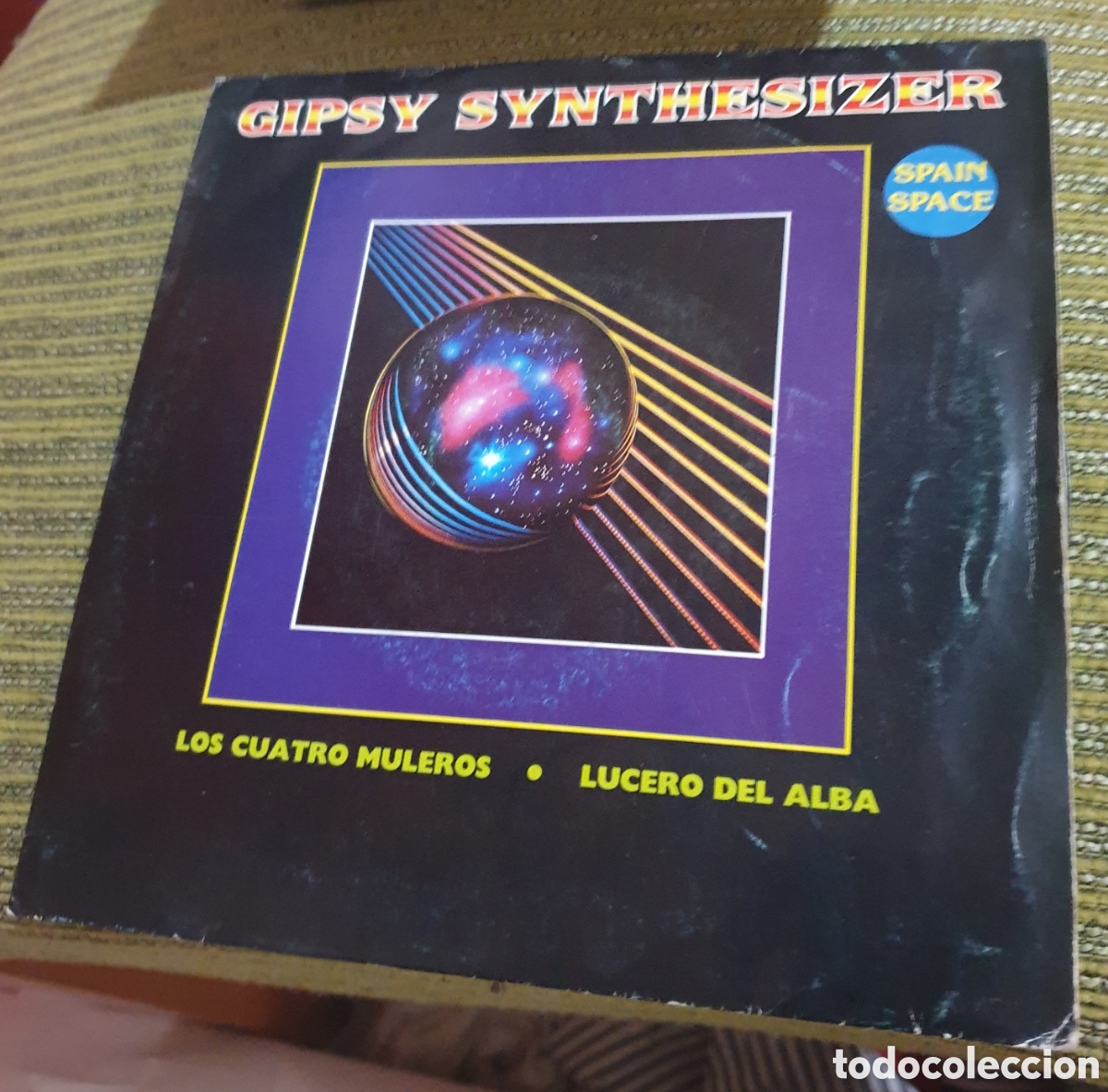 Discos de vinilo: Gipsy Synthesizer - los cuatro muleros - Foto 1