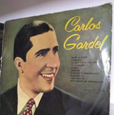 Discos de vinilo: CARLOS GARDEL - MODL. 1031 - ODEON - MANO A MANO