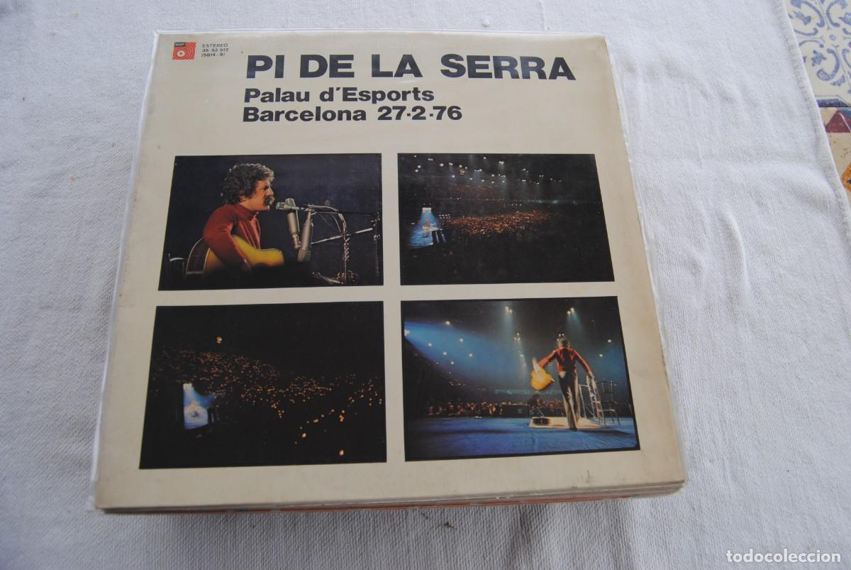 Dischi in vinile: 10.- pi de la serra.lp. palau d'esports Barcelona 27-2-76. basf 1976. bon estat. gatefold
