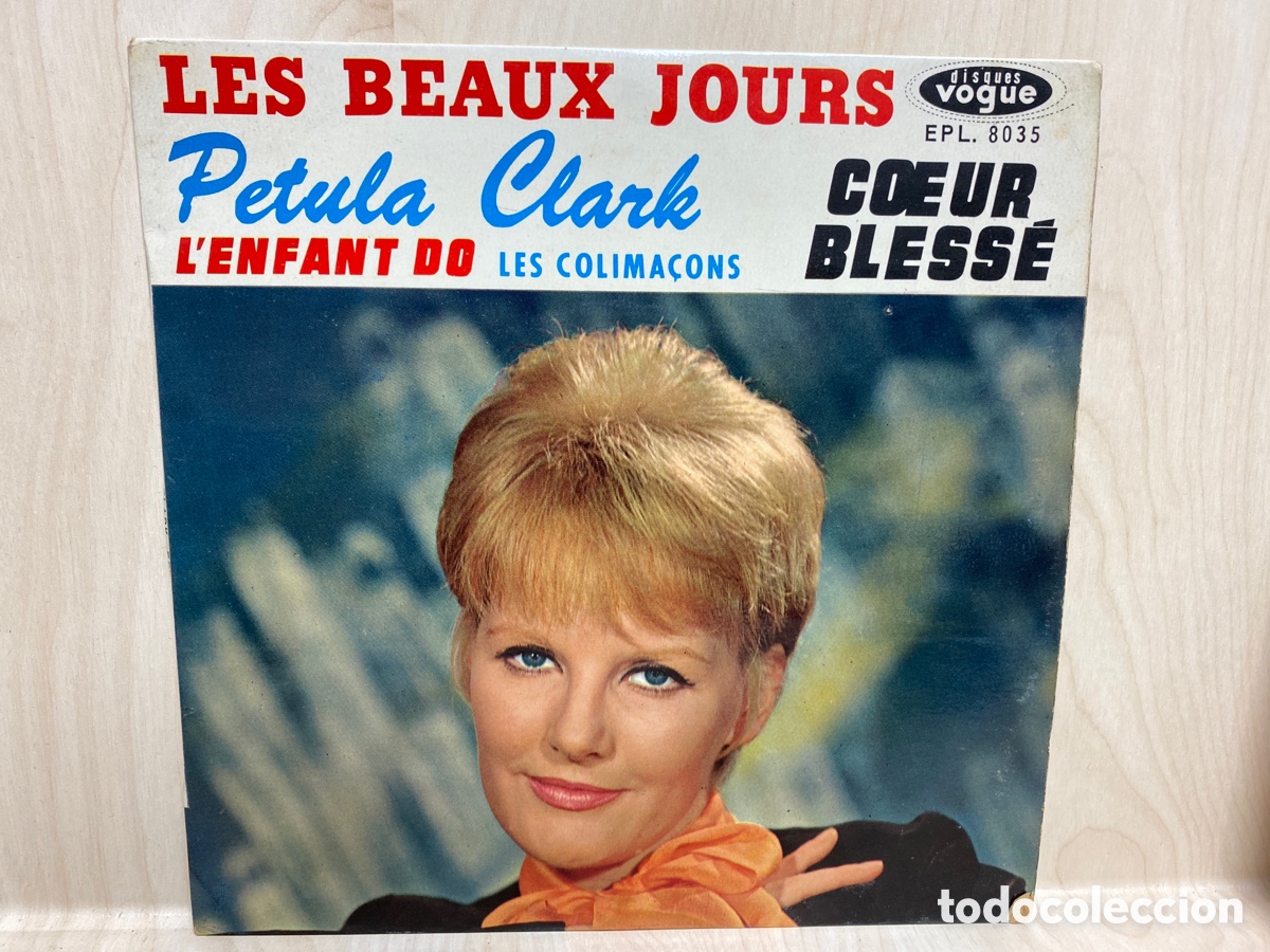 Discos de vinilo: Petula Clark - Les Beaux Jours (7&rdquo;, EP) - Foto 1