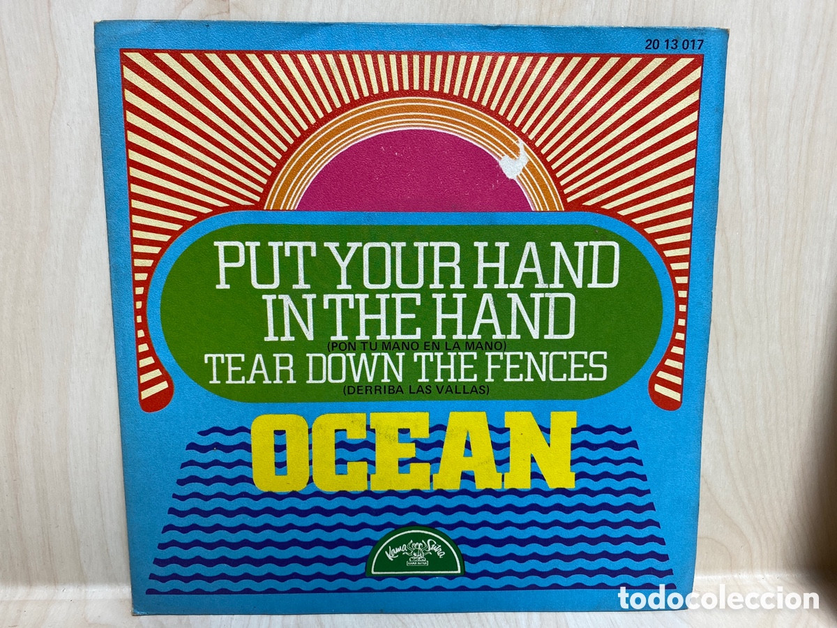 Discos de vinilo: Ocean - Put Your Hand In The Hand (7&rdquo;, Single) - Foto 1