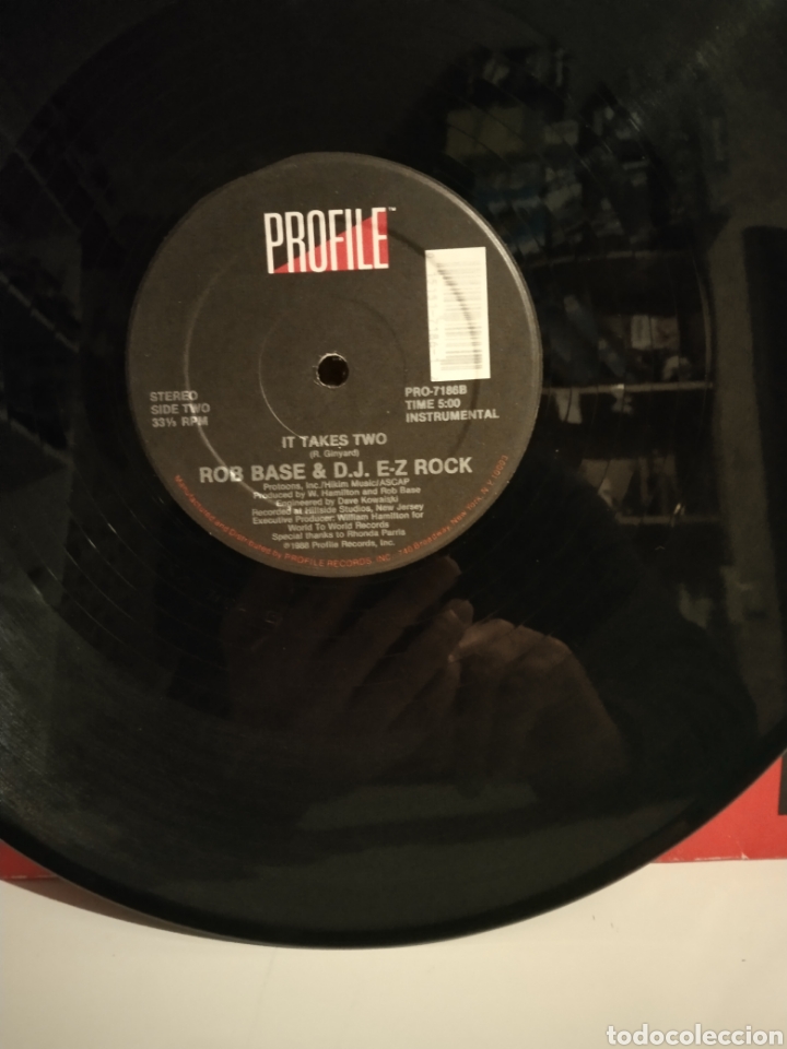 Discos de vinilo: Rob base and dj ez rock - Foto 2