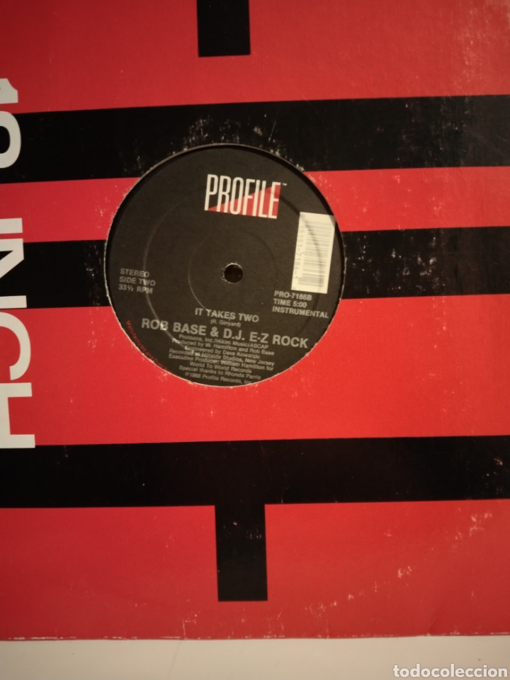 Discos de vinilo: Rob base and dj ez rock - Foto 1