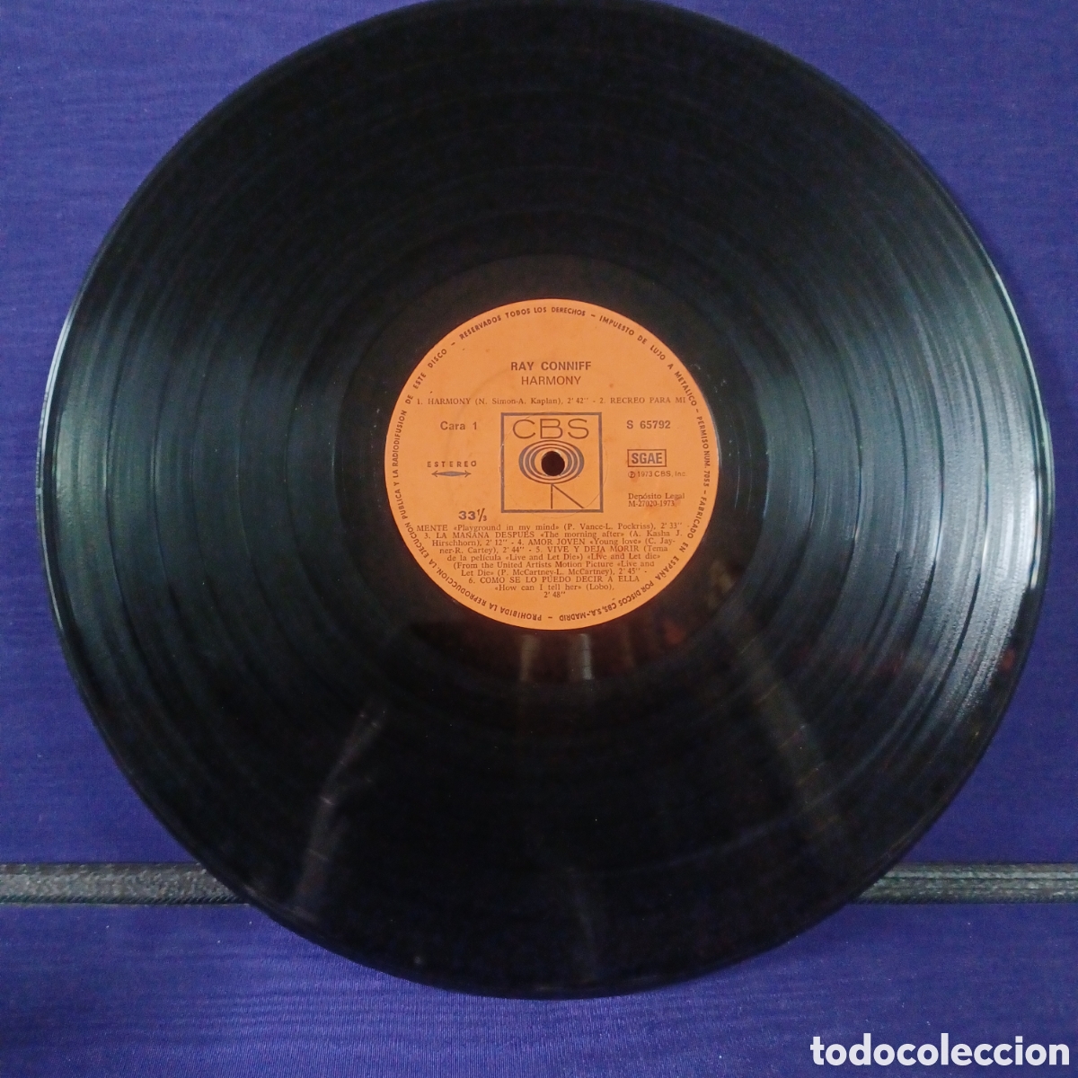 Discos de vinilo: RAY CONNIFF - HARMONY 1973 CBS - Foto 4