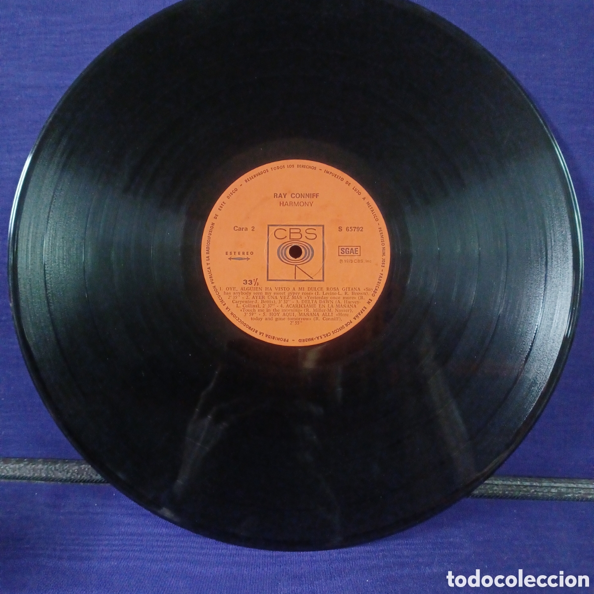 Discos de vinilo: RAY CONNIFF - HARMONY 1973 CBS - Foto 5