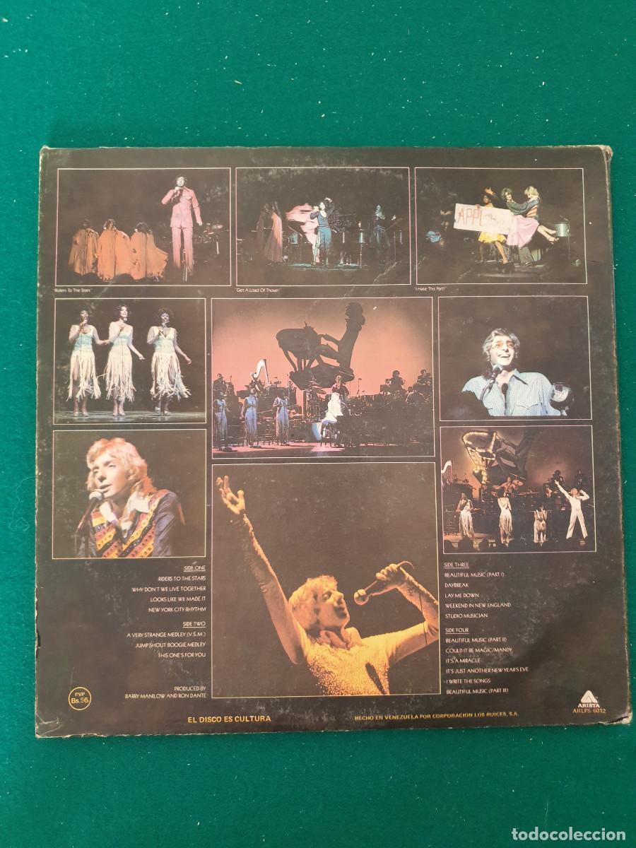 Discos de vinilo: Barry Manilow &ndash; Live - Foto 2
