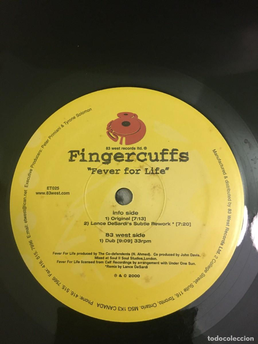 Discos de vinilo: Fingercuffs &lrm;&ndash; Fever For Life - Foto 3
