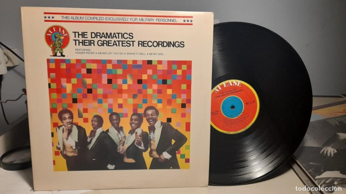 Discos de vinilo: LP THE DRAMATICS : THEIR GREATEST RECORDINGS - Foto 1