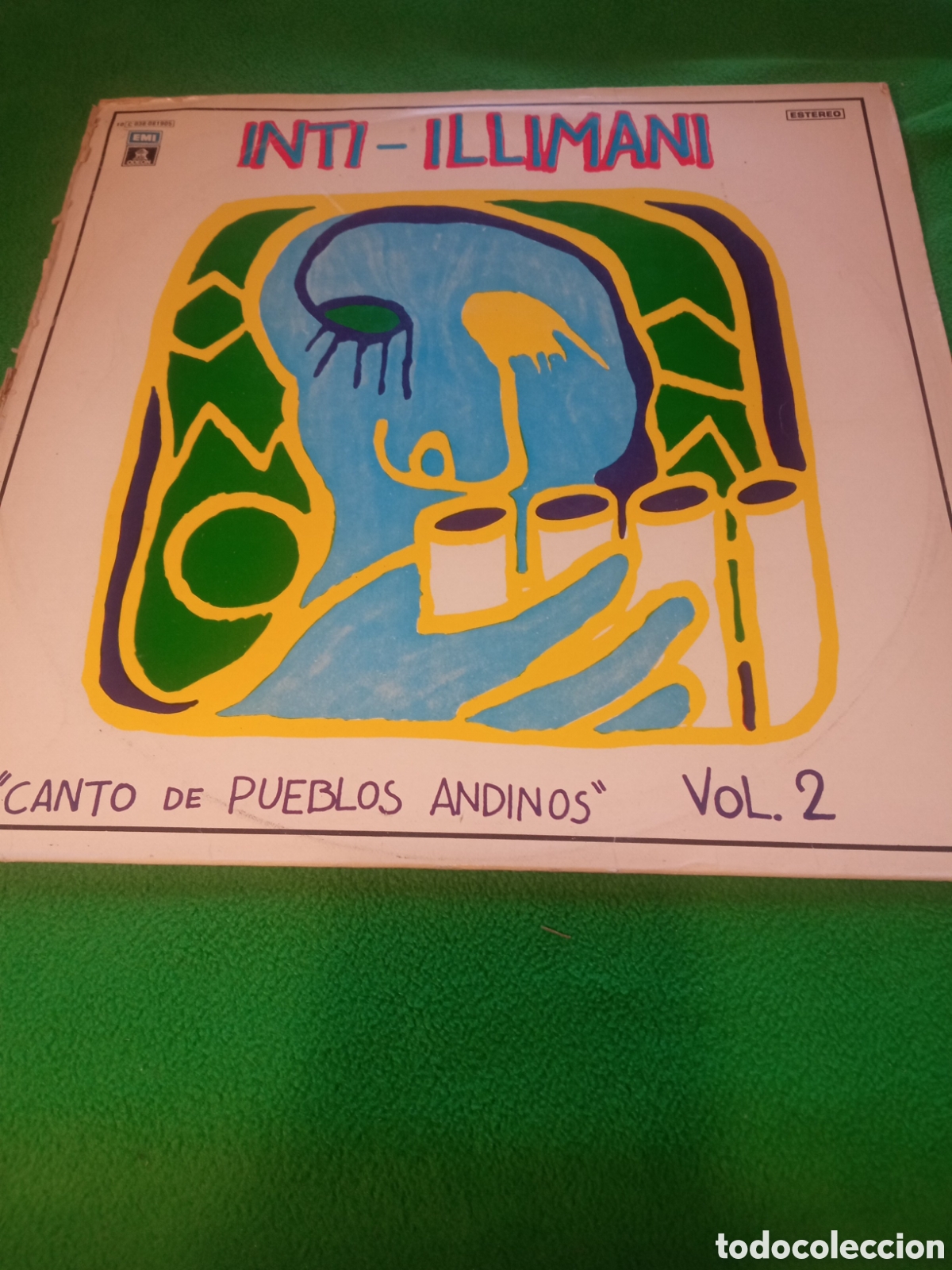 Vinyl records: Inti-Illimani - Canto de pueblos andinos Vol 2