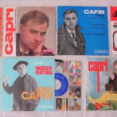 Discos de vinilo: LOTE DE 7 SINGLES JOAN CAPRI 1962-1970 LA MAYORÍA EXCELENTES !!