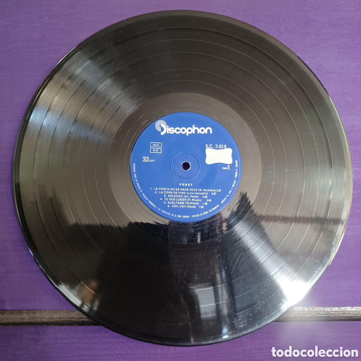 Discos de vinilo: PERET Y SUS GITANOS 1967 DISCOPHON - Foto 4