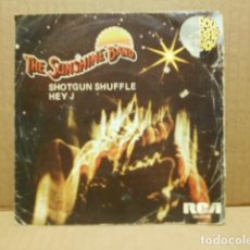 Discos de vinilo: DISCO SINGLE DE VINILO , THE SUNSHINE BAND , SHOTGUN SHUFFLE HEY J , RCA , VICTOR , 1975