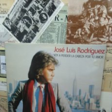 Discos de vinilo: JOSÉ LUIS RODRÍGUEZ . VOY A PERDER LA CABEZA. LP.. Lote 391186709
