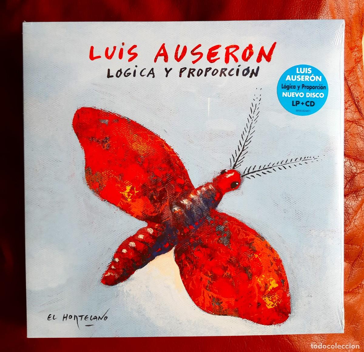 Discos de vinilo: LUIS AUSER&Oacute;N - L&Oacute;GICA Y PROPORCI&Oacute;N LP + CD - Foto 1