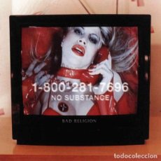 Discos de vinilo: BAD RELIGION ‎– NO SUBSTANCE -LP. Lote 391202679