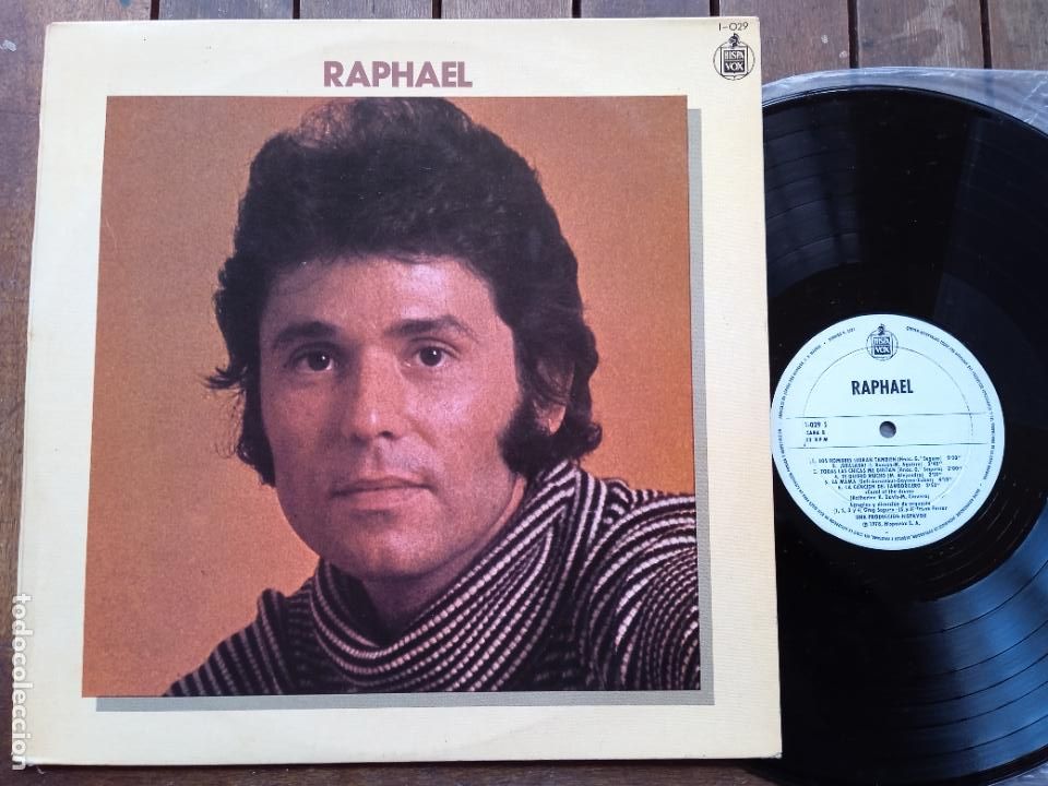 Discos de vinilo: RAPHAEL. LP. MI VIDA. MADE IN SPAIN. 1978. HISPAVOX - Foto 1