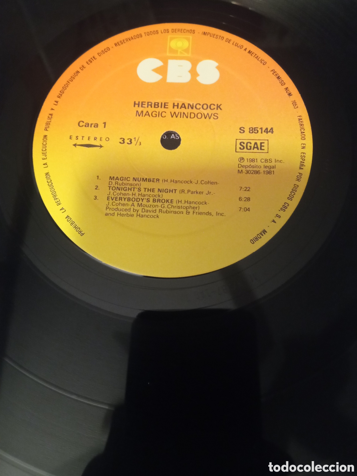 Discos de vinilo: Herbie Hancock - Magic Windows - Foto 3