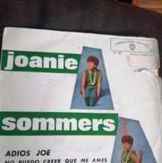 Discos de vinilo: JOANIE SOMMERS, DISCO VINILO EPS, 1963. Lote 391241754
