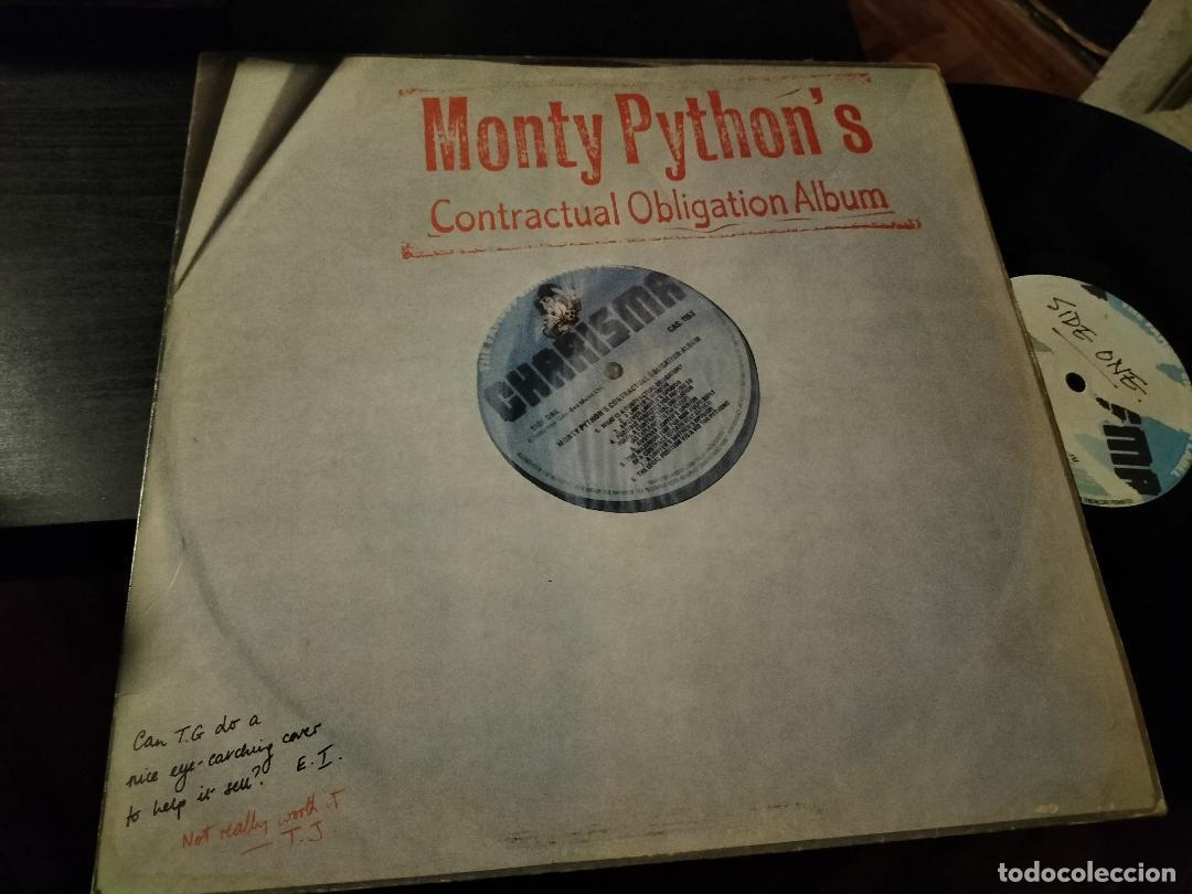Discos de vinilo: MONTY PYTHON - CONTRACTUAL OBLIGATION ALBUM LP UK CHARISMA 1980 - Foto 1
